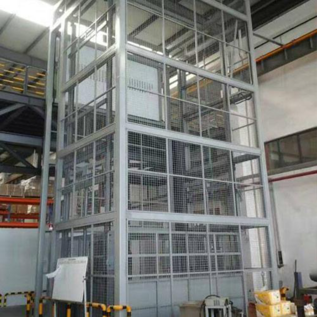 来凤导轨式升降平台货梯